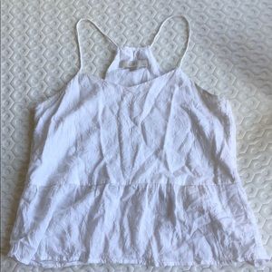Loft peplum tank top size MP